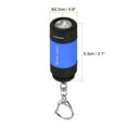 thumbnail image 2 of Uxcell 2.1" Mini Linterna LED Recargable de Llavero Luz de Carga USB Azul, 2 of 6