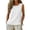 #04-White, variant on Summer Cotton Linen Tank Tops Womens Casual Vests Ladies Sleeveless Blouses Round Neck T-Shirts Holiday Vintage Solid Color Top Comfy Oversized Tshirts Size