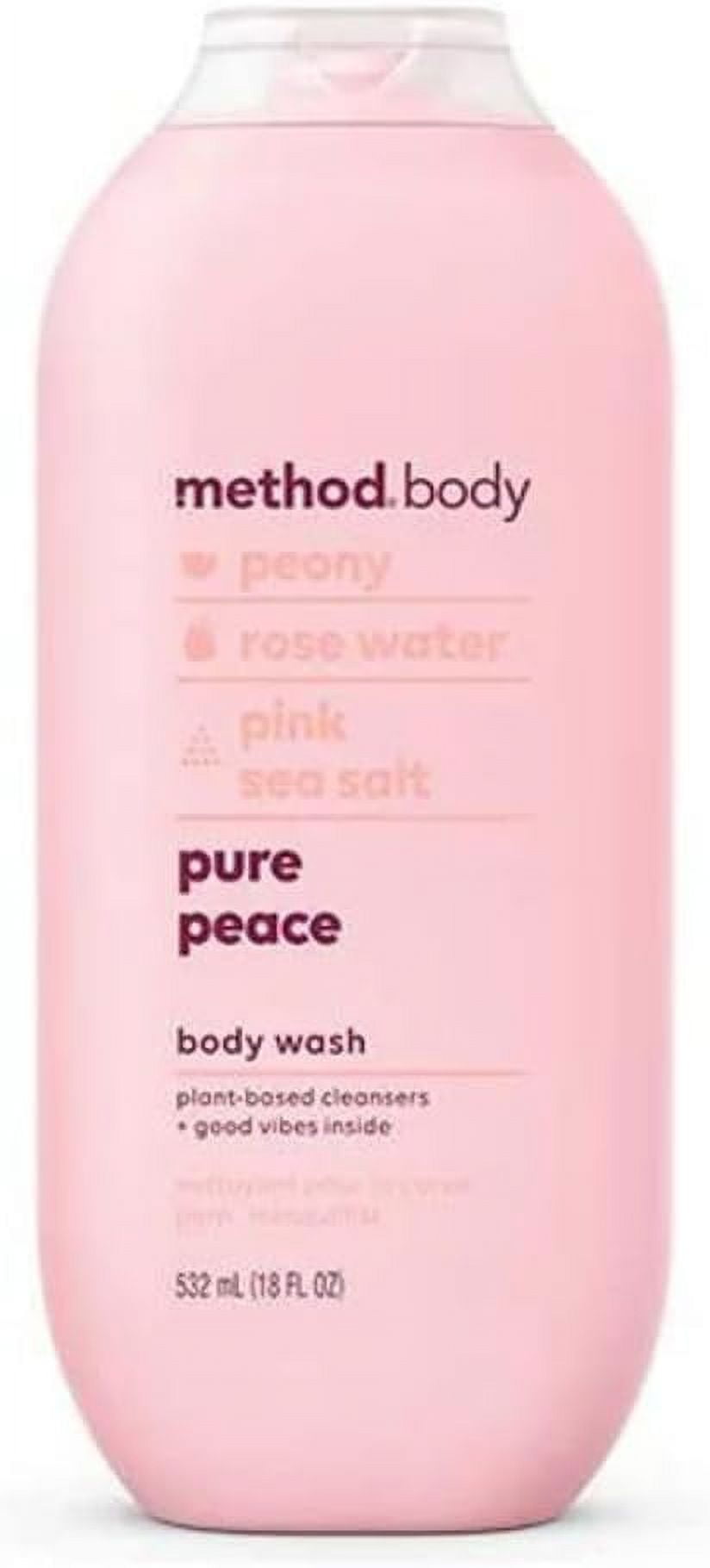 Method Body Wash Variety, 1 Pure Peace, 1 Berry Balance, 18 OZ Each, 1 CT