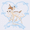 Bambi Heart, variant on Bluey and Bingo Girls Short Sleeve Graphic T-Shirt, Sizes 4-16