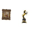 thumbnail image 1 of Marco de fotos,Marco de fotos retro Marco de fotos de mesa vintage,Marco de fotos adornado para colgar en la pared,decoración del hogar,Figura de escritorio,Estante de estatua de caballo para, 1 of 8