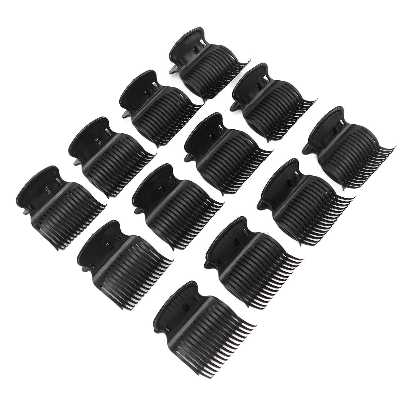 Estink Hair Rollers Clips 12pcs Hot Roller Clips Protect Hair Heat Insulation Hair Curler Claw Clips Replacement Roller Clips Hair Roller Clips Hair