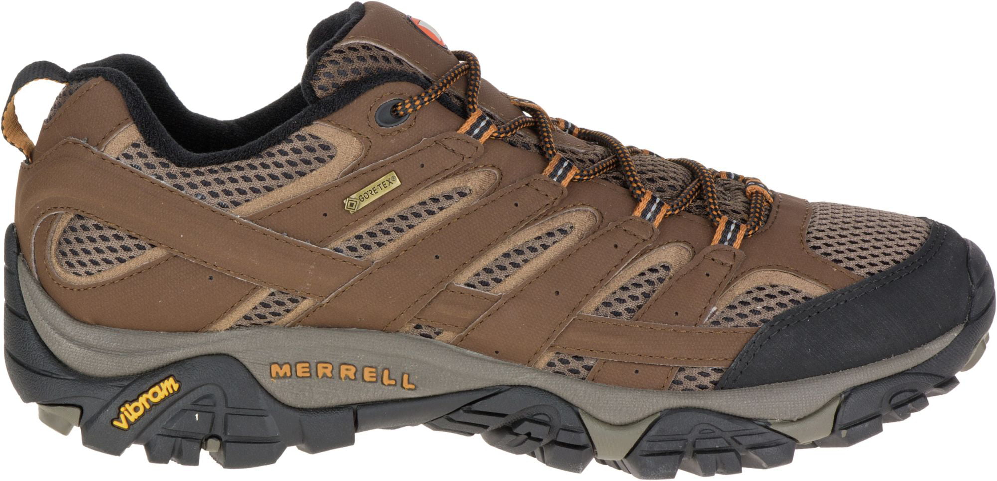 Merrell Men's Moab 2 GTX Hiking Shoe, Earth, 7 D(M) US - Walmart.com