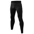 thumbnail image 2 of Awdenio Men's Compression Pants Leggings Tights with Pockets Cool Dry Sports Baselayer Athletic Tights for Basketball Running, 2 of 9