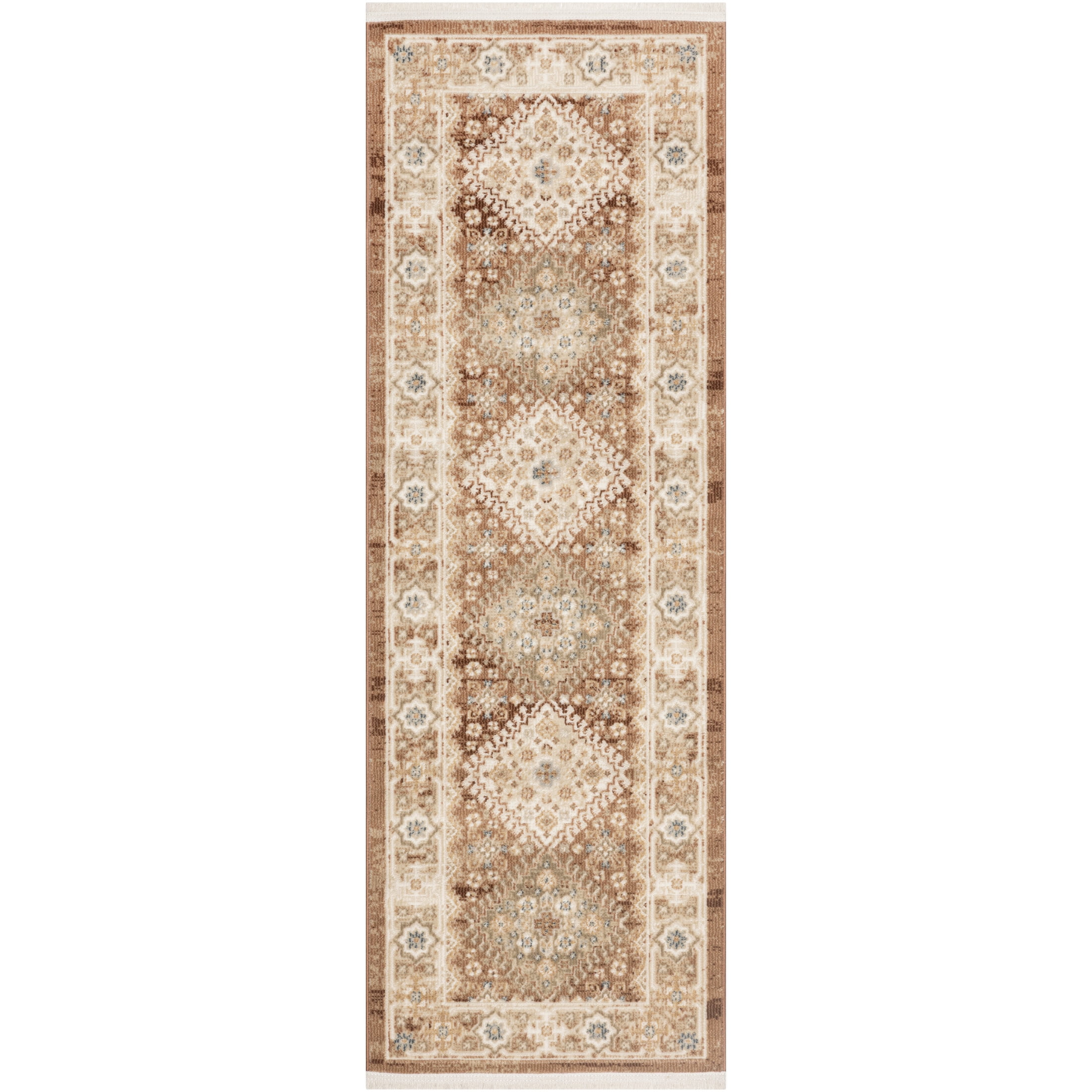 Nourison Pardis 2' x 6' Rust Vintage Indoor Rug