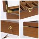 thumbnail image 3 of Uten Caja Para Relojes Con 10 Ranuras Caja Para Relojes De Regalo Para El Día Del Padre Organizador Con Cerradura Dorada Y Llave Caja De Almacenamiento Para Exhibición De Relojes De Madera Con Cojines, 3 of 5