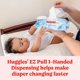thumbnail image 2 of Huggies 99% Pure Water Baby Wipes, Unscented, 9 flip-top packs (504 Wipes Total), 2 of 9