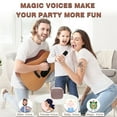 thumbnail image 6 of MDHAND Karaoke Machine for Kids Adults, Portable Bluetooth Speaker with Wireless Microphone Home Party Toys for Girls Boys Birthday Holiday Gifts for Ages 4+, 6 of 10