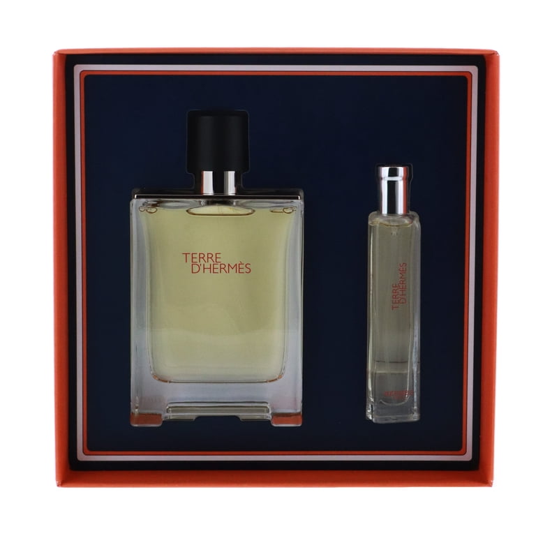Hermes Terre D'Hermes Gift Set (EDT 3.3 oz, EDT 0.5 oz) - Walmart.com
