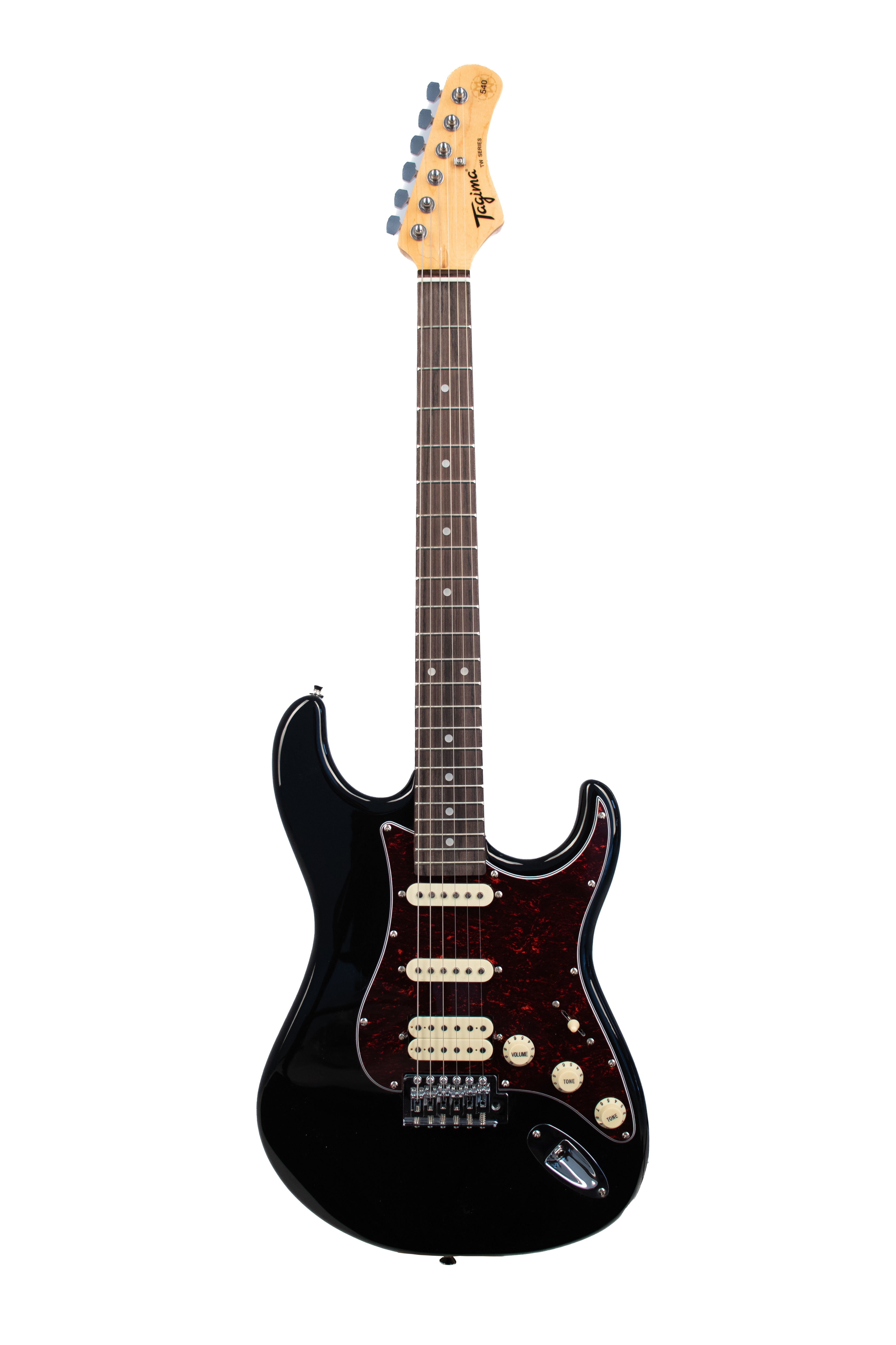 Tagima TG 540 BK-LF/TT Electric Guitar (Black)
