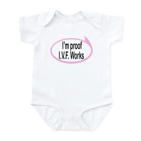 

CafePress - Proof IVF Works Baby/Toddler Onesie - Baby Light Bodysuit Size Newborn - 24 Months