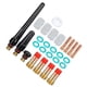 thumbnail image 3 of Kit De Portaelectrodos, Modelos Múltiples Piezas De Soldadura TIG De Fácil Reemplazo Plasticidad Para WP-17 WP-18 WP-26 ANGGREK Otros, 3 of 8