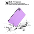 thumbnail image 3 of Allytech iPad Pro 11-inch 2nd Generation Case 2020 Released, Ultra Slim Lightweight Auto Sleep Wake Kickstand Folio Full Protection TPU Back Cover for Apple iPad Pro 11 2020 Model, Purple, 3 of 6