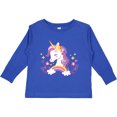 thumbnail image 3 of Inktastic Unicorn with Crown Girls Long Sleeve Toddler T-Shirt, 3 of 5