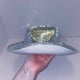 thumbnail image 2 of Sombrero de vaquera Bola de discoteca sombrero de vaquero con espejo Halloween Navidad vaca niña vestir accesorios de disfraz divertidos sombreros de fiesta, 2 of 7