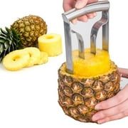 Stainless Steel Pineapple Cutter Corer,Peeler Fruit Slicer Corer Remover Kitchen Tool