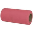 thumbnail image 1 of Deluxe Small Business Sales 280-0625-41 6 in. x 25 yds. Sheer Tulle Ribbon, Coral, 1 of 1