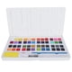 thumbnail image 4 of Juego de pintura de acuarela profesional, pigmento de acuarela portátil con esponja para bolígrafo (caja de plástico), 48 colores, 4 of 8