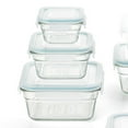 thumbnail image 6 of Open Box Glasslock Tempered Glass Food Storage Containers with Lids, 16 Pc, 6 of 6