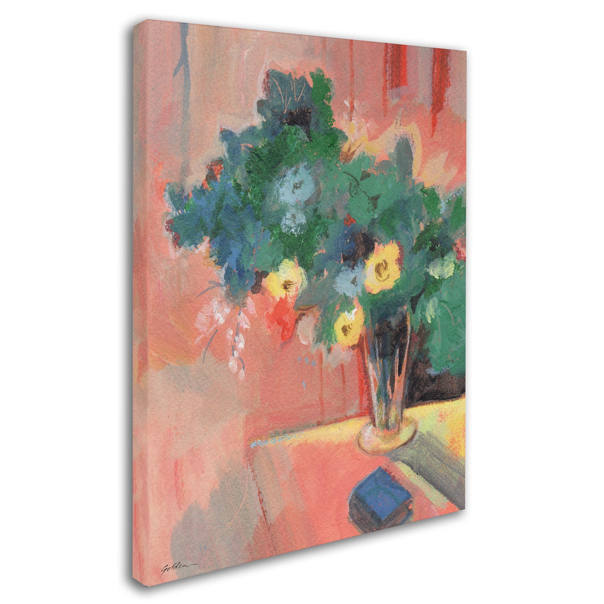 Trademark Fine Art "Bouquet for Bonnard" Canvas Art by Sheila Golden