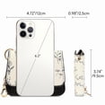 thumbnail image 4 of GAEKEAO Small Wallet for Women RFID Blocking Slim Keychian Wallet Floral Vegan Leather Card Holder with Zip Pocket ID Window, 4 of 7