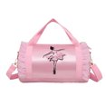 thumbnail image 1 of Sonducket Bolso de baile latino para niñas con bordado y detalle de lentejuelas que añaden glamour al vestido de baile Bolso de hombro de moda Bolsas de mensajero y de hombro hilo corto rosa, 1 of 6