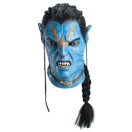 Avatar Movie Jake Sully Overhead Latex Adult Mask Rubies 68343