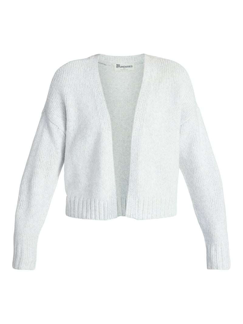 No Boundaries Cropped Cardigan, Women's & Women's Plus XXS-4X