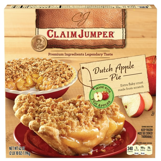 Claim Jumper Dutch Apple Pie Frozen Dessert, 42 Oz