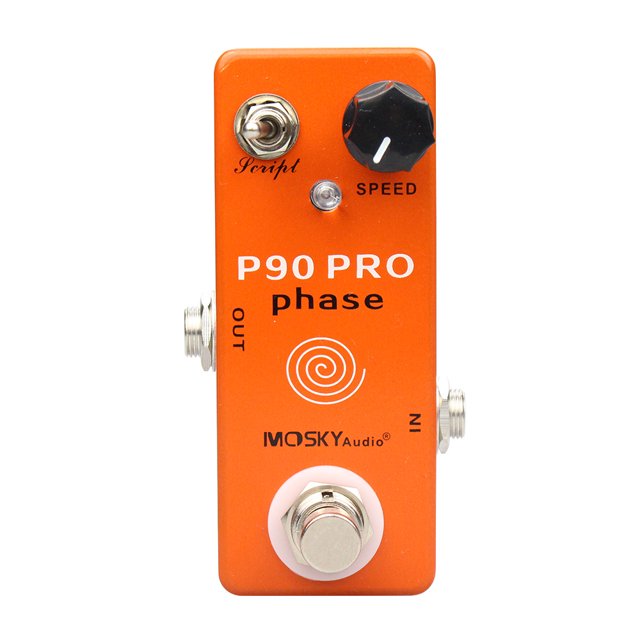 Mini pedal de efectos de guitarra Crazy Tone Distortion, con bypass real, accesorios para guitarra