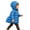 Blue, variant on Chiccall Toddler Kids Cute Dinosaur Quilted Winter Coat Boys Girls Hooded Zip Padded Jacket Outerwear for Boys Girls Yellow 9-10 Years