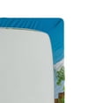 thumbnail image 2 of Ambesonne Scenery Fitted Sheet, Life Tree Yard Field, Twin XL Size, Green Blue, 2 of 2