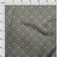thumbnail image 3 of oneOone Velvet Dark Olive Green Fabric Asian Block Craft Projects Decor Fabric Printed By The Yard 58 Inch Wide, 3 of 4