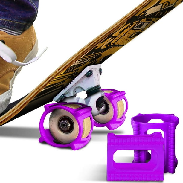 Activ Life Skate Trainers Set of Skateboard Trainer Wheels Skater Accessories Purple - Walmart.com