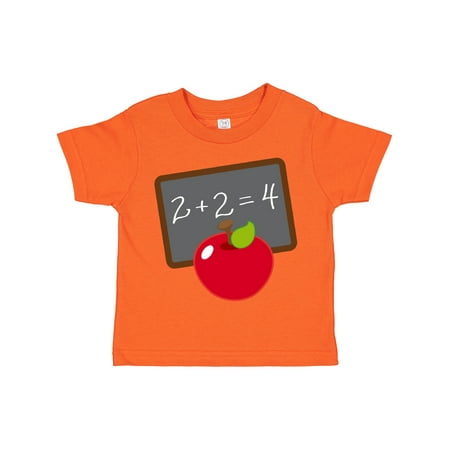 

Inktastic Chalkboard and Apple School Gift Toddler Boy or Toddler Girl T-Shirt