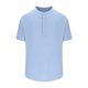thumbnail image 4 of pstuiky camisetas de hombre, Blusa informal de manga corta con cuello alto y botones para hombre camisetas de hombre l, 4 of 7