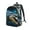 Medium, variant on Starry Sky Colorful Crocodile Pattern Durable Canvas Backpack for Men & Women – Stylish & Lightweight – Adjustable Straps, Multiple Pockets – Fits 15-17 Inch LaptopsSmall