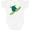 thumbnail image 3 of Inktastic Sea Turtle with Swirls Boys or Girls Baby Bodysuit, 3 of 5