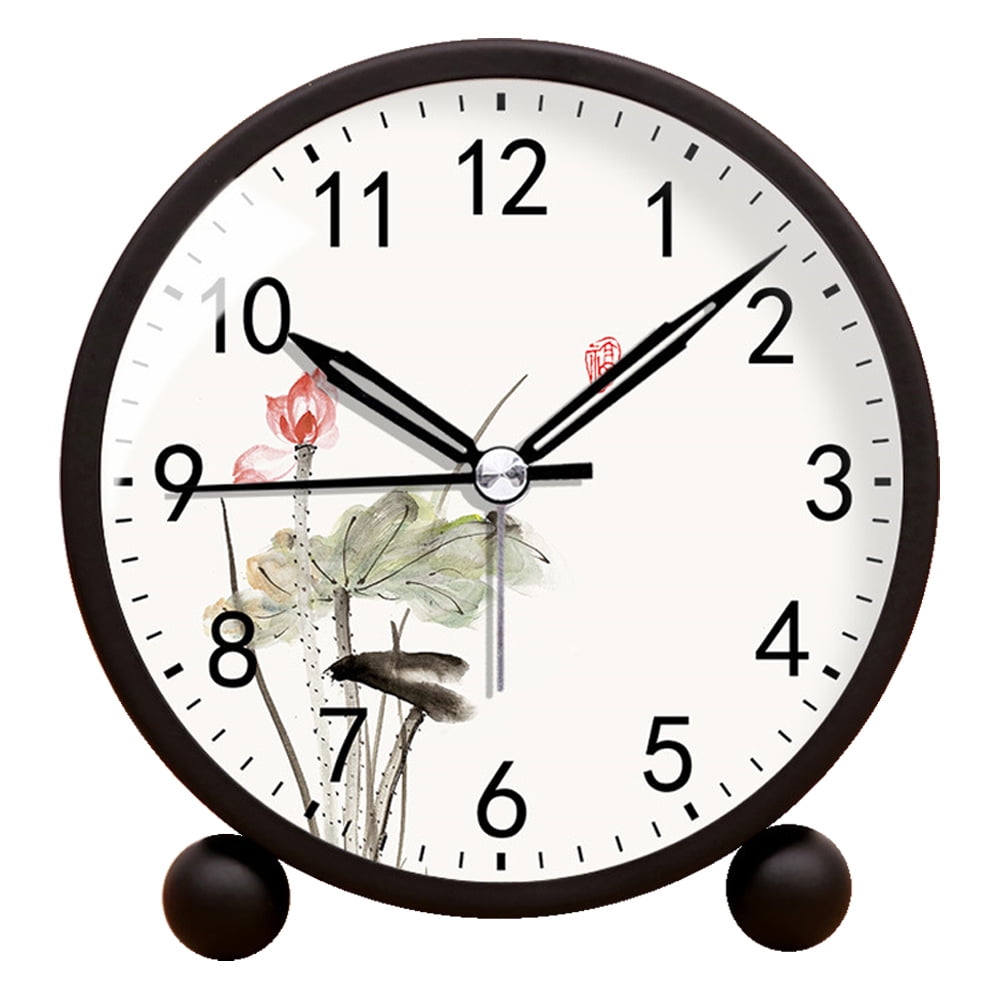 Alarm Clock Vintage Classic Battery Operated Analog Clock style2