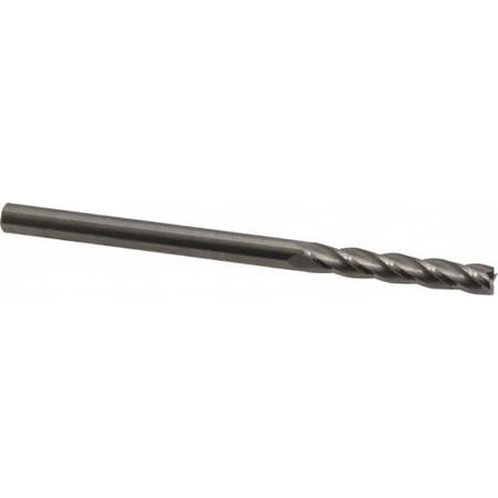 

Hertel 3/16 1-1/8 LOC 3/16 Shank Diam 3 OAL 4 Flute Solid Carbide Square End Mill Single End Uncoated Spiral Flute 30° Helix Centercutting Right Hand Cut Right Hand Flute