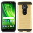 thumbnail image 3 of Motorola Moto G6 Play / G6 Forge / XT1922 Hybrid Metal Brushed Shockproof Tough Case Cover, 3 of 4