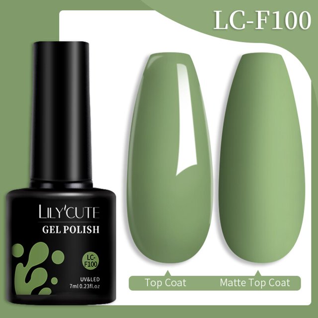 LILYCUTE-esmalte de uñas en Gel UV, brillante, semipermanente, para manicura, para primavera y verano qym unisex