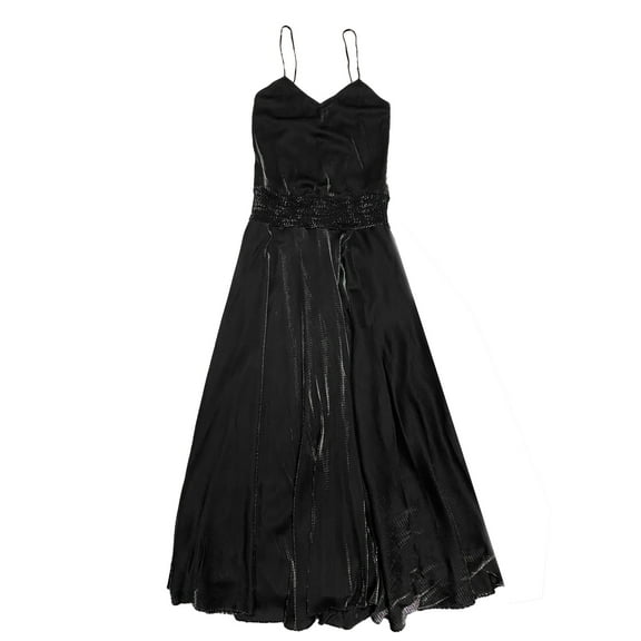 Hanley Mellon Women's Lurex Gown 8 Black