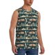 thumbnail image 2 of Fotbe UAE Travel1 1 Men's Camiseta sin Mangas Estampada para Hombres, Playera Casual para Gimnasio, Entrenamiento, Playa-X-Large, 2 of 7