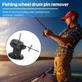 thumbnail image 3 of Ettsollp Fishing Reel Bearing Pin Remover Aluminum Alloy Portable Baitcasting Reel Pin Removal Tools Fishing Gear Modification Repair Maintenance Accessories, 3 of 8