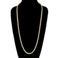 thumbnail image 1 of 6 mm & 30 in. 14K Gold Plated Rope Chain Necklace, 1 of 1