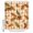 Brown, variant on Thanksgiving Bathroom Shower Curtains with 12 Hooks Polyester Waterproof Shower Curtain for Stalls and Bathtubs Fall Farmhouse Leaves Cones Orange Plaid Decorative Bathroom Curtain 36x78 Inches
