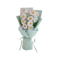 thumbnail image 3 of Flores de crochet Bouquet Flores artificiales Versátiles de flor preservada Flor de tejido para la madre Día de la boda Día de Acción de Gracias, 3 of 8