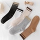thumbnail image 4 of Calcetines para mujer Medias de otoño e invierno para mujer Medias de tubo medio para mujer Medias de primavera y otoño, 4 of 5