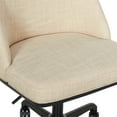 thumbnail image 5 of Better Homes & Gardens Oaklee Office Chair, Cream and Charcoal Finish, 5 of 13
